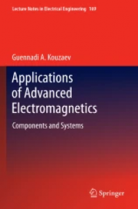 Applications of Advanced Electromagnetics