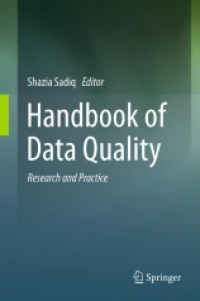 Handbook of Data Quality