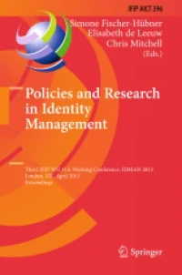 Policies and Research in Identity Management