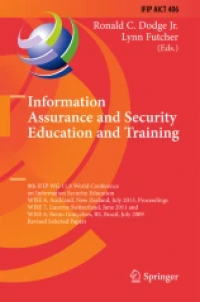 Information Assurance and Security Education and Training