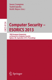 Computer Security – ESORICS 2013