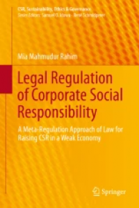 Legal Regulation of Corporate Social Responsibility