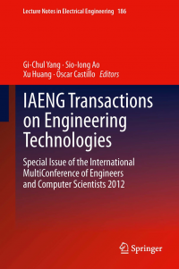 IAENG Transactions on Engineering Technologies